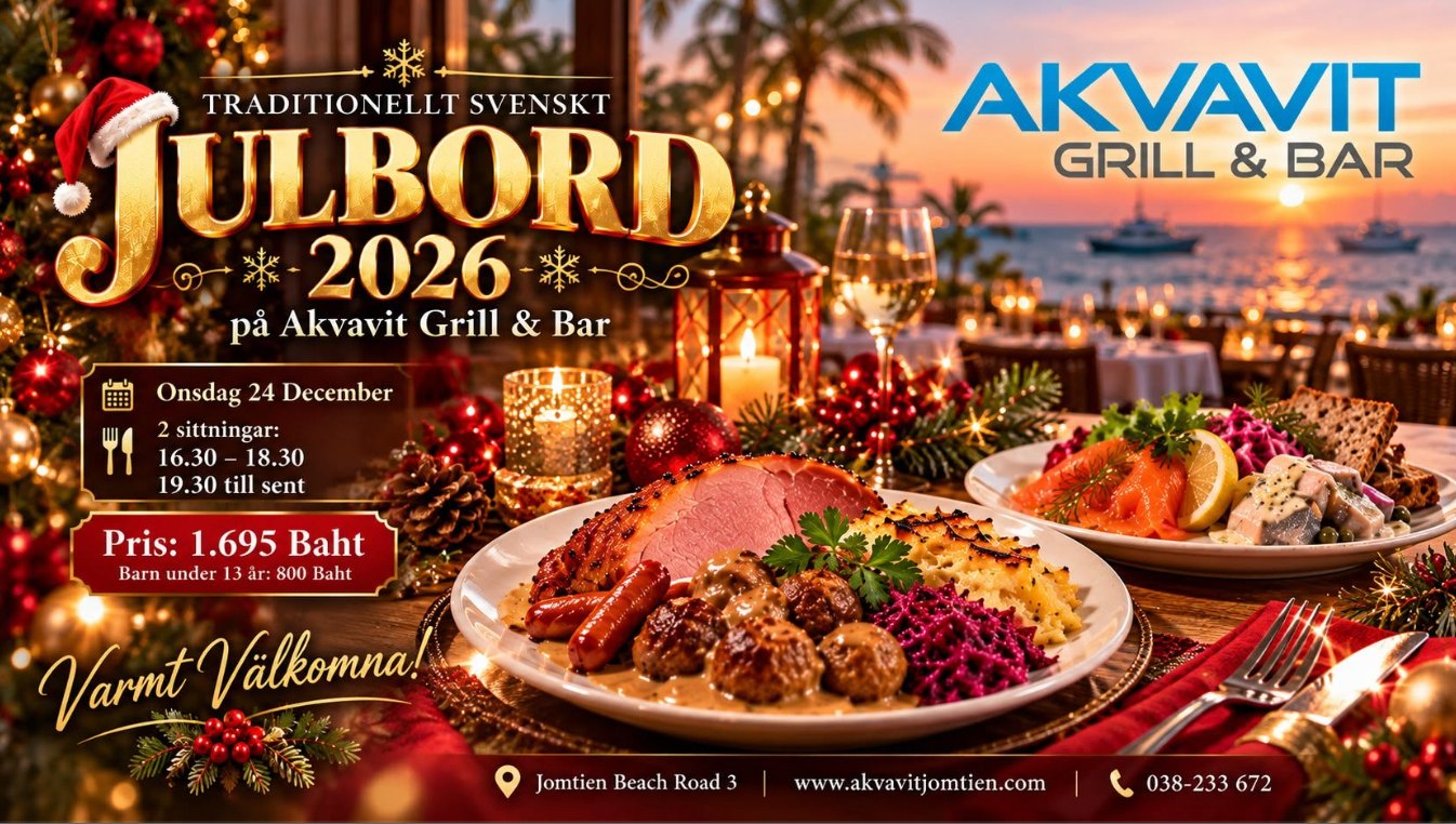 Svenskt julbord 2026
